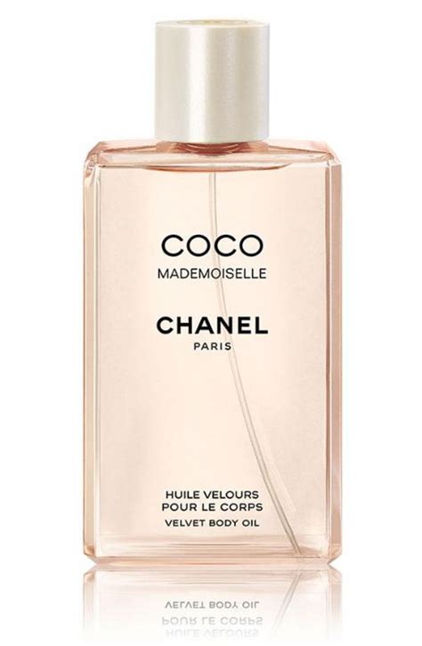 chance chanel body oil spray|coco chanel mademoiselle 6.8 oz.